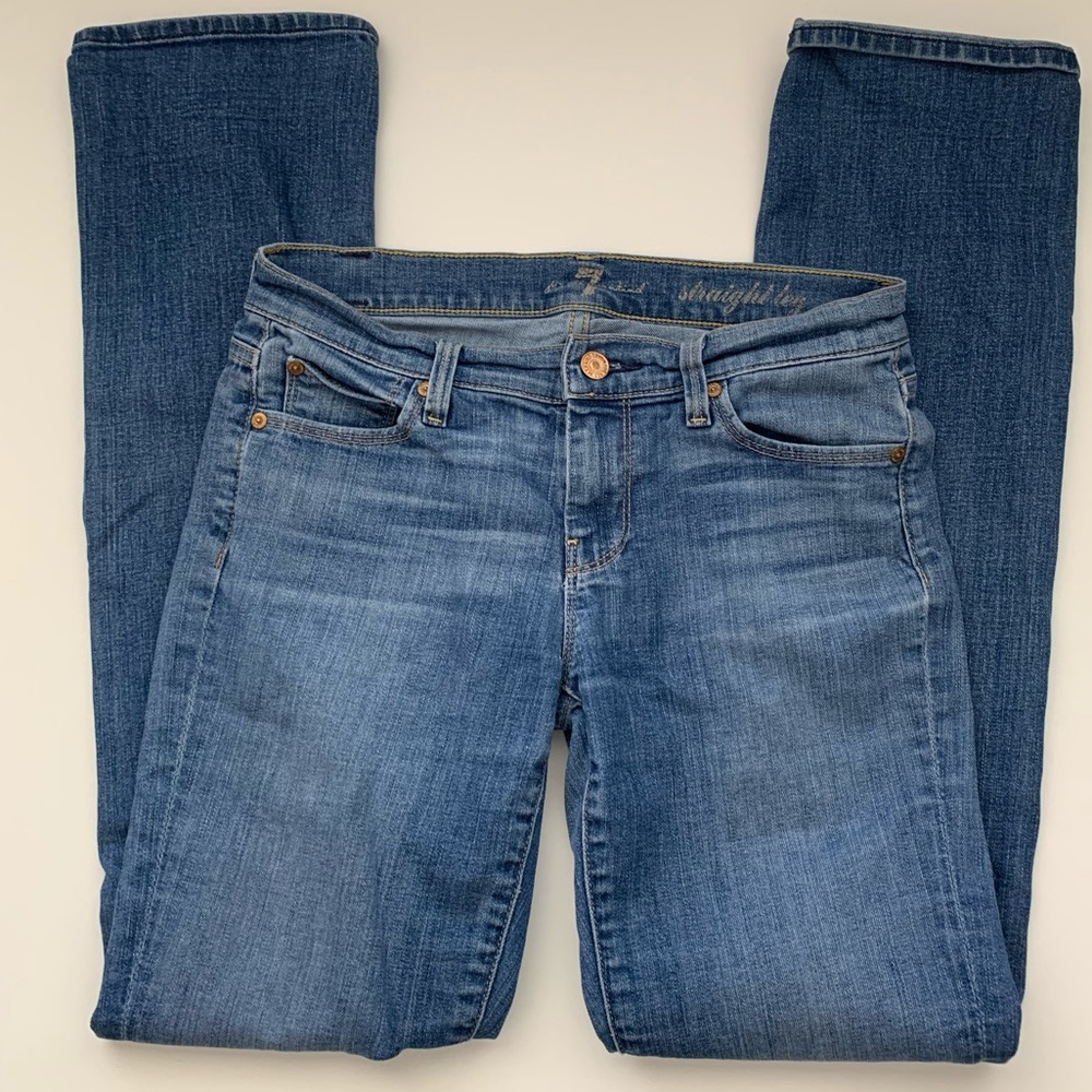 📍7 For All Mankind Straight Leg Jean